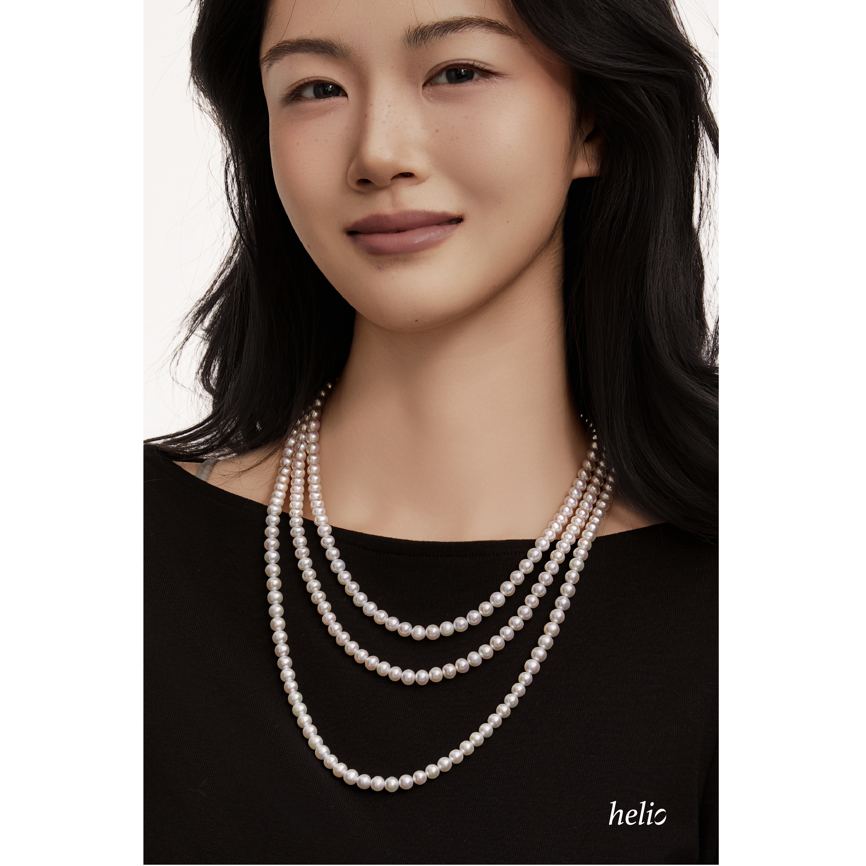 含晖·6-6.5mm极光近圆珠项链（45cm含扣/50cm含扣/60cm含扣 ）