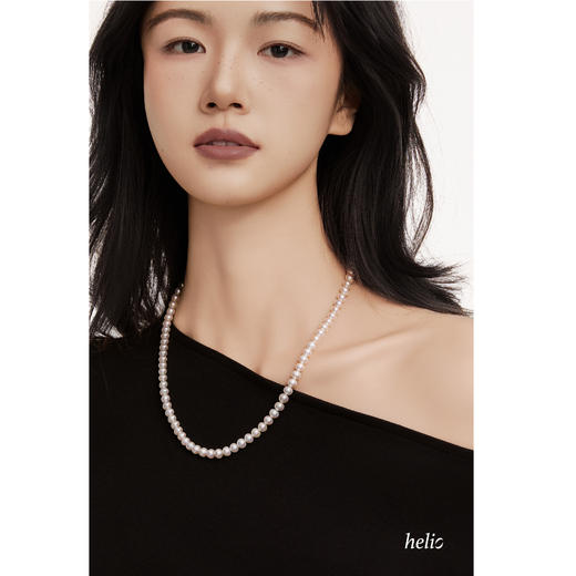 含晖·6-6.5mm极光近圆珠项链（45cm含扣/50cm含扣/60cm含扣 ） 商品图6