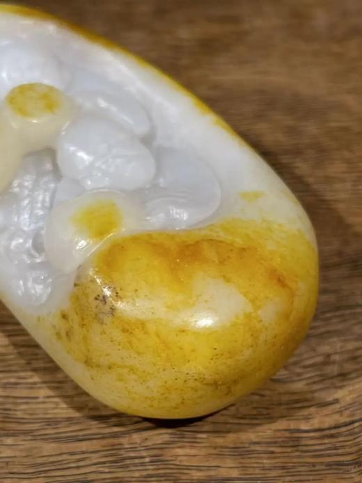 金沁籽料白玉巧雕猴戏纹把玩件，顺丰包邮 商品图9