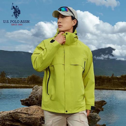 【升级款！新增羊毛成分】U.S.POLO ASSN羊毛石墨烯冲锋夹克，石墨烯黑科技+羊毛双层锁温，内胆跟羽绒服一样暖【3-5天发货】 商品图5