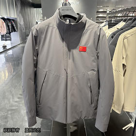 安踏冠军全天候系列男装冬防泼水梭织轻薄羽绒保暖外套152440610