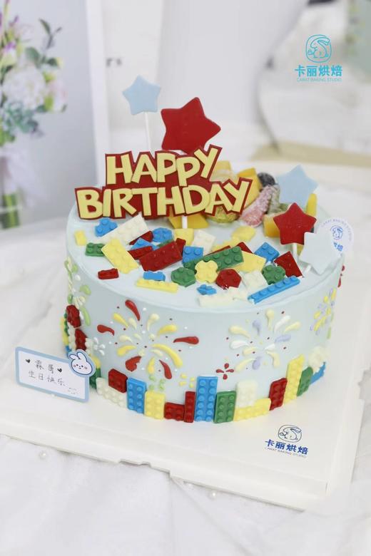 积木乐高蛋糕（烟花款） 商品图1