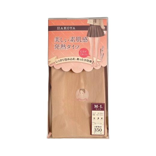 日本 HAKOYA  高腰束缚袜 350D（M-L） 商品图0