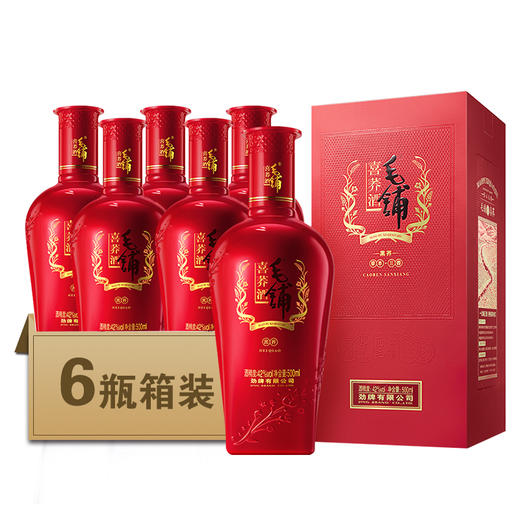 500ml毛铺喜荞酒（黑荞）双支/箱装 商品图0