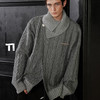 启世录TIWILLTANG“际叠塑形”交错翻领毛衫 商品缩略图2