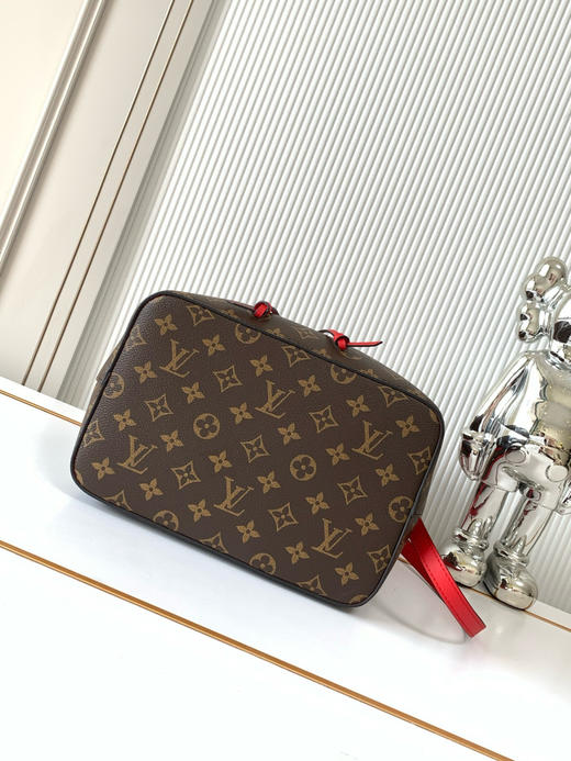 秋冬特惠💰1350 渠道级LV【全钢五金 MB163c01变码芯片】te级LV 全套包装 M44022老花粉 M44887焦糖色 M44021老花红 M44020老花红 本款 NéoNoé 水桶包 商品图3