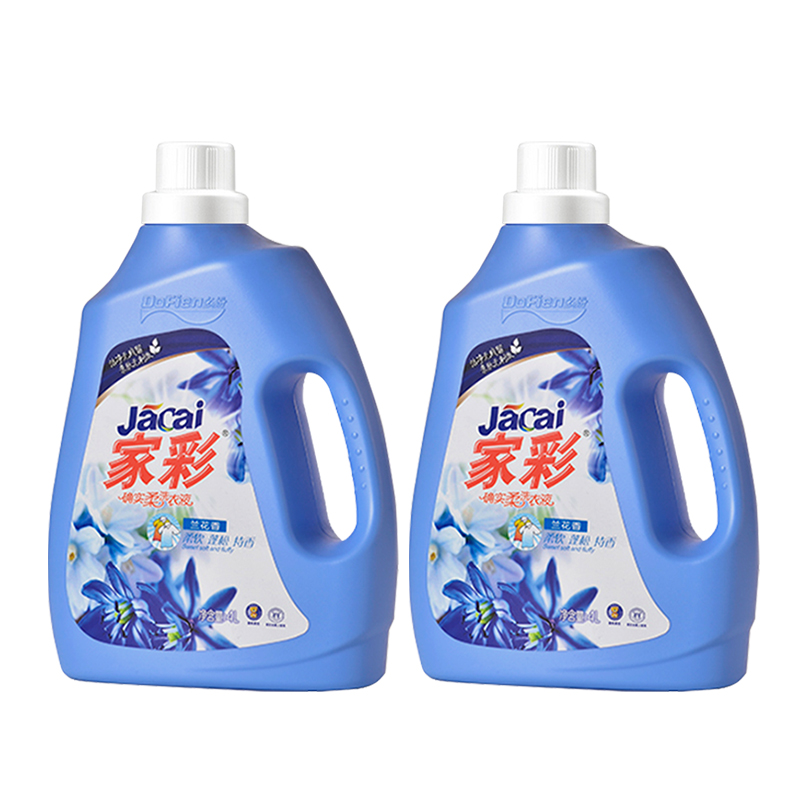家彩兰花香洗衣液4KG*2瓶