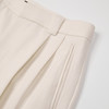 ROMI STUDIO“天丝羊毛”老钱质感坑条肌理宽松收脚裤 RWCWXG5963 商品缩略图4