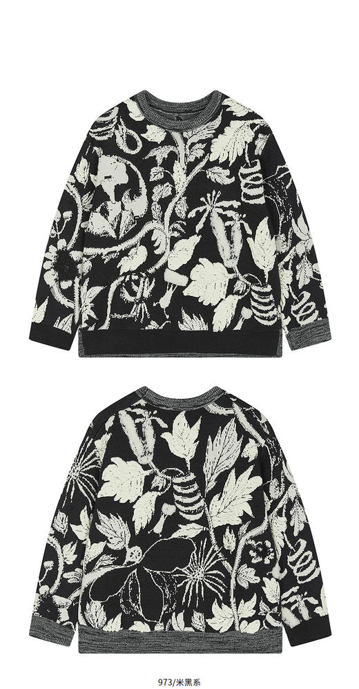 jnby  25年冬款  长袖套头毛衫    1P0310660 商品图8