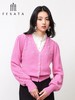 3楼FEXATA服饰(新百)     法式粉钻花簇针织开衫 商品缩略图2