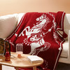 【故宫家居】千金裘马年毛毯半边绒沙发毯子午睡毯文创新婚生日礼物 商品缩略图4