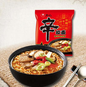 农心辛拉面 香菇牛肉面 120g/袋