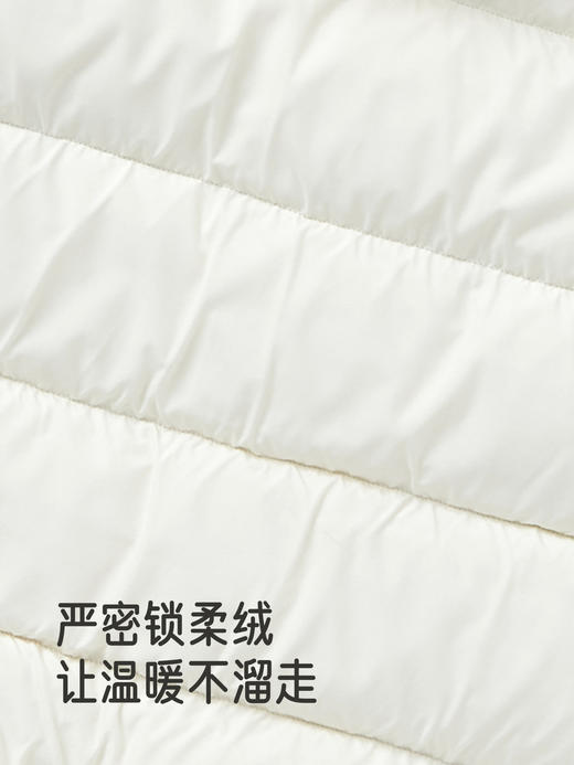 【高定系列】英氏婴儿羽绒连体衣白鸭绒冬保暖长袖宝宝哈衣超韧绒YRHFJ4R068A 商品图1
