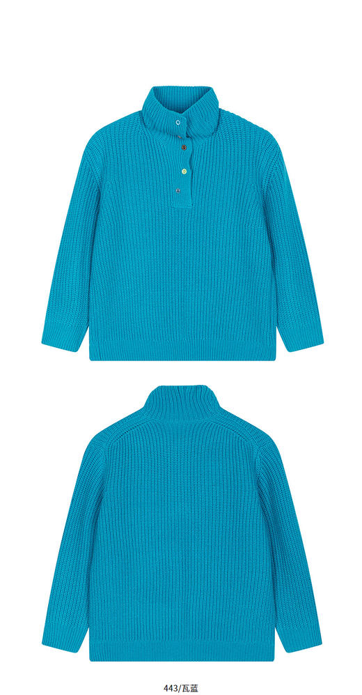 jnby  25年冬款  长袖套头毛衫  1P0313180 商品图12