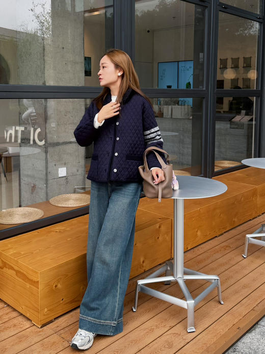 2510512   土耳其🇹🇷 双色 色织牛仔裤，时髦阔腿 商品图6