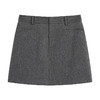 NEELLY纳俪商场同款冬季新款气质通勤半身裙女A字百搭简约短裙N25103E01075 商品缩略图3