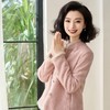 西子/花之礼赞羊毛新中式重工刺绣拼水貂毛外套/WTHY063 商品缩略图1