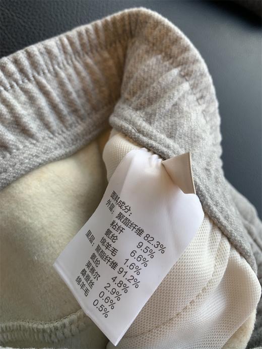 2566 女款秋冬加绒加厚 蚕丝羊毛绵绵裤 WK836 商品图3