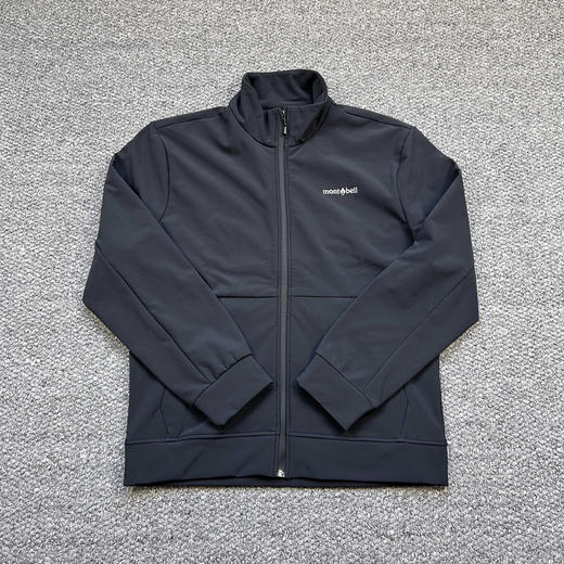 原单正品 mont.bell蒙特男士秋冬户外防风防泼加绒保暖立领软壳夹克外套，尺码S-XXL 商品图0