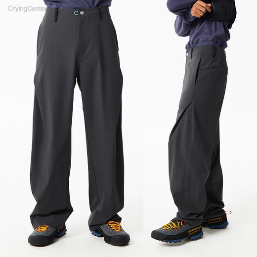 CryingCenter 百搭神裤弯刀香蕉裤 男女款 哭喊中心 商品图0