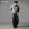 PINLI品立2025秋季新款男士宽松短款翻领梭织茄克机车型男外套潮GD253104156 商品缩略图2