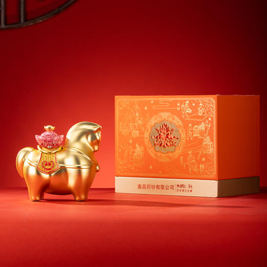 【预售】朱炳仁铜 “作品名：金马送财”  商品图4