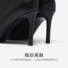 【细腻羊皮】星期六轻奢毛领尖头高跟短靴SSD4116587 商品缩略图7