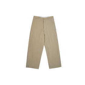 YAECA Chino Trousers Wide Straight Man男装经典直筒廓形卡其裤
