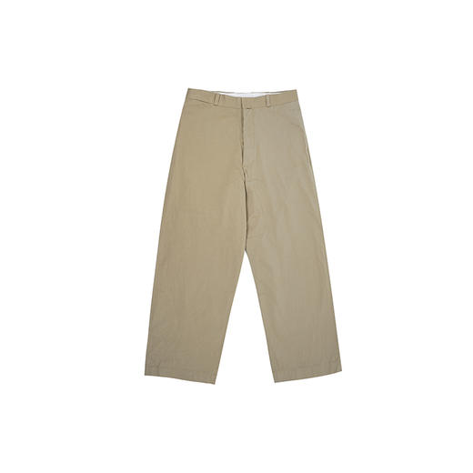 YAECA Chino Trousers Wide Straight Man男装经典直筒廓形卡其裤 商品图0