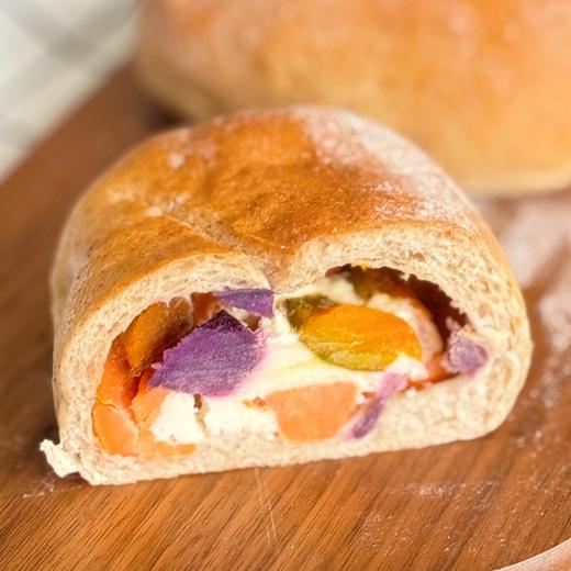 【五谷丰登欧包】| 元和优选 选用全麦面粉红薯紫薯南瓜板栗 商品图3