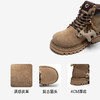 千百度加绒美拉德马丁靴女保暖工装靴复古厚底短靴子A25573661 商品缩略图3