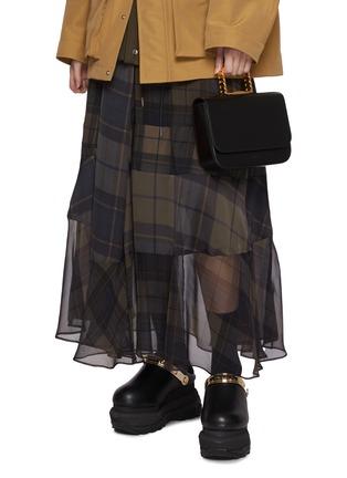 女款WATCH BELT 皮革单肩包HE 商品图3