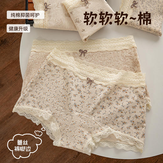 【软软软～棉】DANMO旦茉童话梦境田园ins风内裤 云感亲肤 商品图2