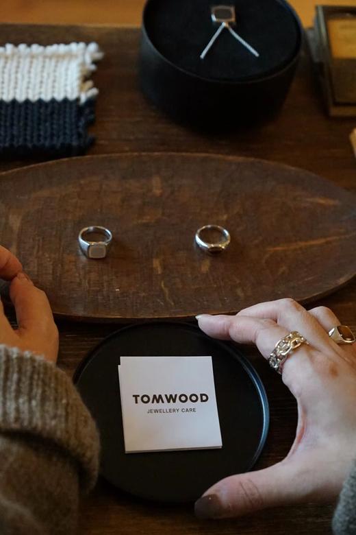 TOMWOOD 天然贝母戒指(Kay Ring White MOP) 商品图1