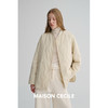 MAISON CECILE 秋冬复古设计感菱格绗缝轻便保暖廓形棉服外套 商品缩略图2