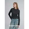 MAISON CECILE 三色|全羊毛软糯亲肤舒适保暖修身正肩针织打底 商品缩略图2