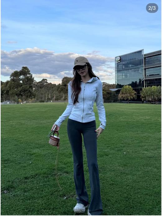 lulu家｜Scuba修身加绒连帽开衫 商品图4