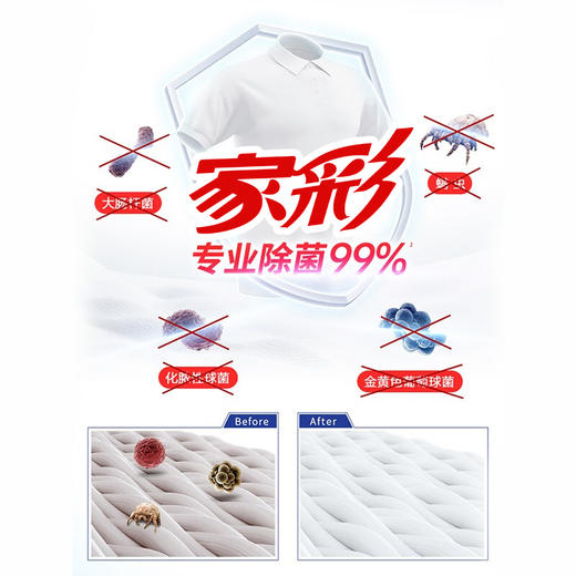 家彩兰花香洗衣液4KG*2瓶 商品图3