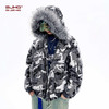 BJHG不计后果美式棉服男款冬季保暖防寒服做旧迷彩毛领夹克外套女 商品缩略图2