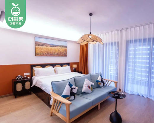 漳州漳浦|吾山吾海多风格滨海大/双床房1间/1晚（赠送2大2小火山温泉票）【叼生活】 商品图4