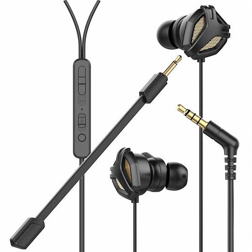 日本 RISE 3.5mm立体声有线游戏耳机 带双麦克风RS-GAEMS01 商品图0