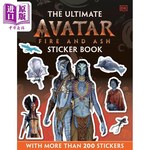 预售 【中商原版】阿凡达3火与烬 贴纸书 英文原版 Avatar Fire and Ash Ultimate Sticker Book DK 阿凡达电影周边书 詹姆斯卡梅隆 可搭设定集 商品图0