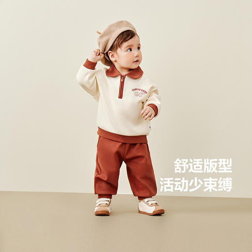 【艺术家联名】迷你巴拉学院风长袖套装男女童儿童两件套 商品图6