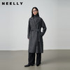 NEELLY纳俪商场同款冬新款复古优雅双面呢大衣女长款气质羊毛外套N25104N03301 商品缩略图0
