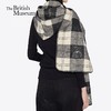 大英博物馆 盖亚·安德森猫系列 格纹连帽休闲围巾 商品缩略图0