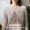 里性 LIVARY MIO 浮影-Shadows一字领蕾丝长袖衫透视镂空上衣 商品缩略图3