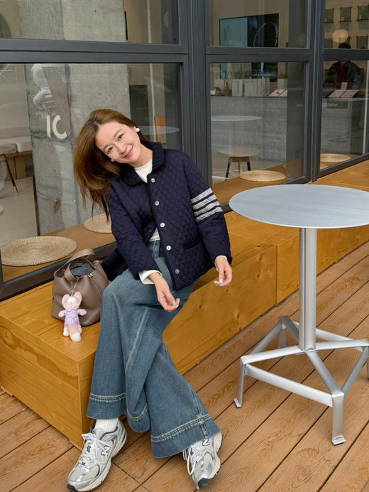 2510512   土耳其🇹🇷 双色 色织牛仔裤，时髦阔腿 商品图5