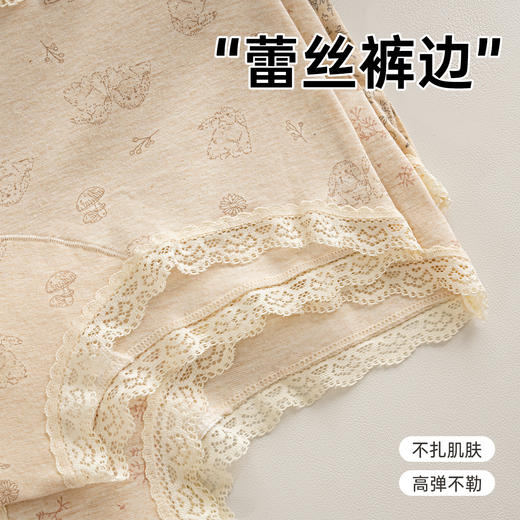 【软软软～棉】DANMO旦茉童话梦境田园ins风内裤 云感亲肤 商品图3