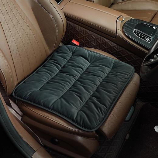 秋冬汽车通用坐垫 四季透气屁股垫单片 主驾驶单个车垫 商品图2