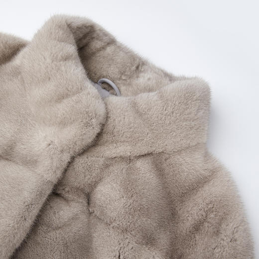 ROMI STUDIO“天鹅绒水貂”丹麦进口顶奢丝绒触感皮草 RWCWW86910 商品图2